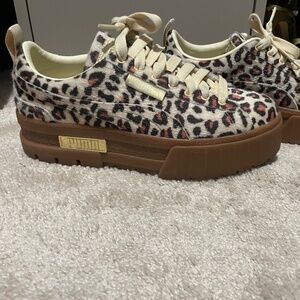 PUMA Mayze Leopard - Size 8.5